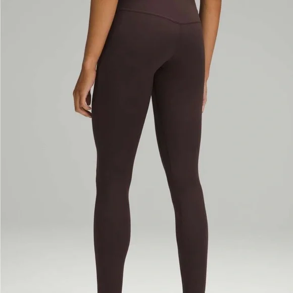 Lululemon Athletica ‘Wunde’ Brown Leggings High-Waist Performance Size 4/XS - Picture 4 of 4